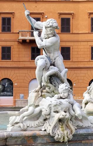 Fontana del Nettuno - Piazza Navona